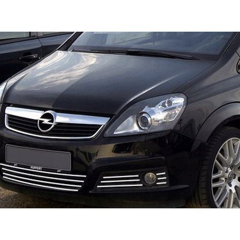 Opel Zafira B Griglia cromata + alogena (1/4)
