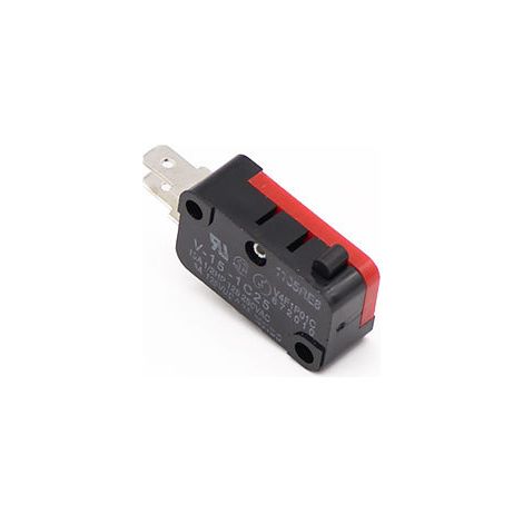 Includes red and black three-pronged momentary switch V-15-1C25, triggering a small limit switch. (1/4)