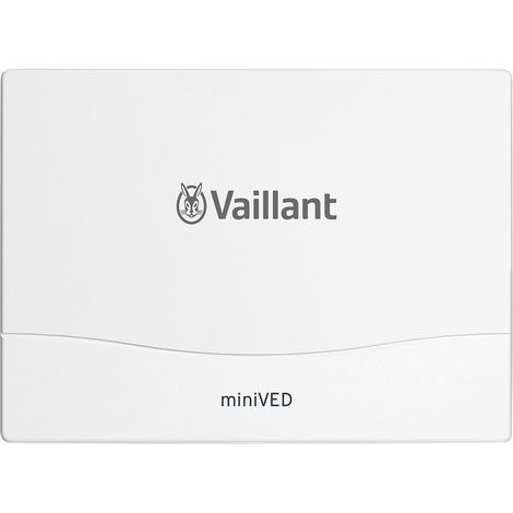 Piccolo scaldabagno istantaneo da 3,5 kW a comando idraulico, pronto per il collegamento Vaillant