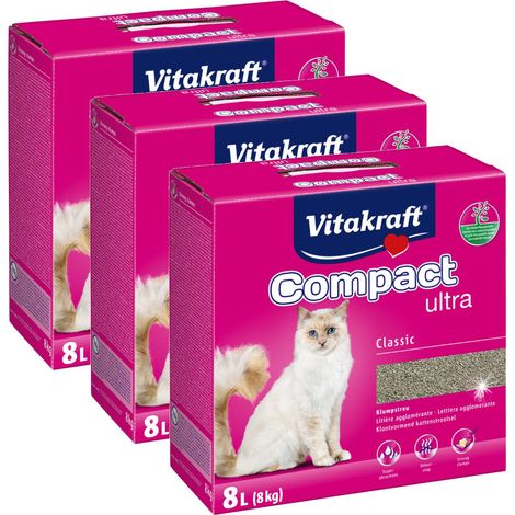 Vitakraft Katzenstreu Compact ultra - 24 kg