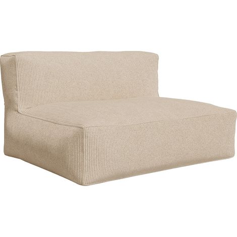 Divano 2 posti in velluto a coste Beige - NOUMARA