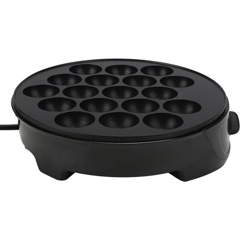 Machine à takoyaki domestique, mini-plaque de cuisson électrique pour boulettes de poulpe, appareil à petit-déjeuner, prise 220-240 V. (1/5)