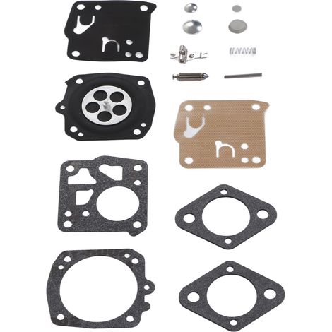 Kit de réparation de carburateur pour tronçonneuse Tillotson RK 23HS : joint et membrane en papier pour remplacement du carburateur. (1/5)