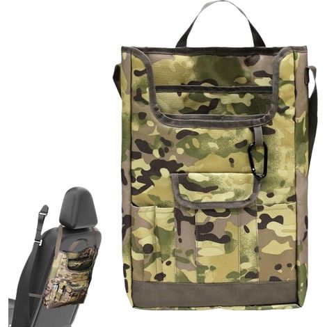Organizer per sedile posteriore auto  Portaoggetti per sedile posteriore auto, borsa portaoggetti impermeabile per accessori auto, protezioni per i piedi, per viaggiare (1/5)