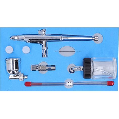 G1/8 Airbrush-Set, Spritzpistole, Malwerkzeug für Modellbau, Heimdekoration (1/5)