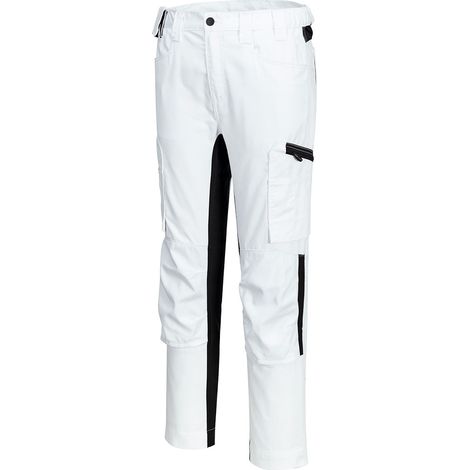 Pantalón de trabajo WX2 Eco Stretch Blanco XL - FR(52) - UK(41) (1/2)