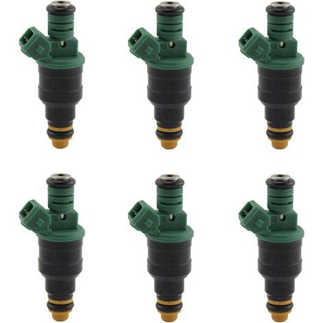 6 iniettori di carburante per Frod Ev1 0280150558 440 cc/min Turbo 42 lb/h