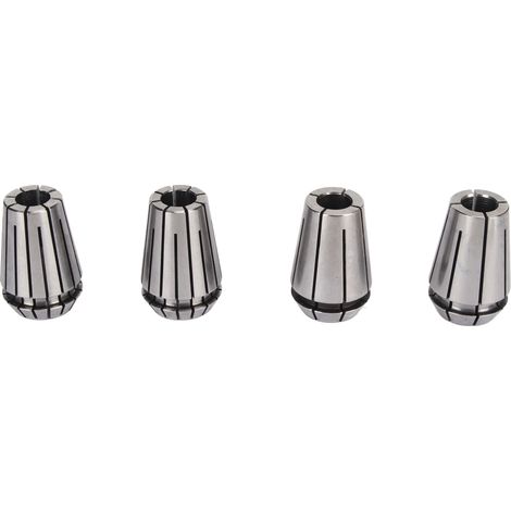 4-Backen-Spannzangenfutter für CNC-Graviermaschinen, aus hochkohlenstoffhaltigem Stahl, für Dreh- und Fräsmaschinen. (1/5)