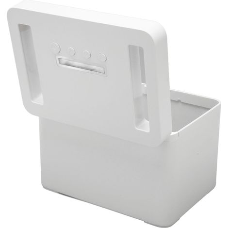 Boîte à minuterie en métal avec affichage LED, 365 jours, verrouillage automatique avec sécurité enfant pour téléphones et collations. Taille M. (1/5)