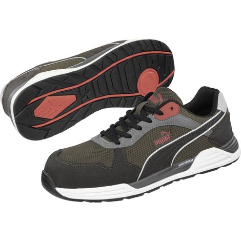 Chaussures de sécurité basses FRONTSIDE LOW S1P ESD HRO SRC -  marron/lierre 42