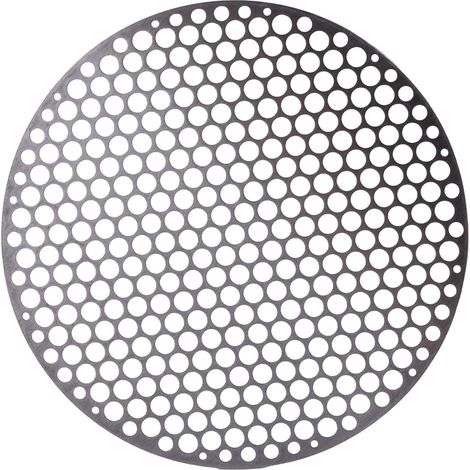Grille de cuisson ronde en acier inoxydable, grille de barbecue ronde en maille grillée pour ustensiles de cuisine de camping en plein air, grille de barbecue ronde (60CM) (1/5)