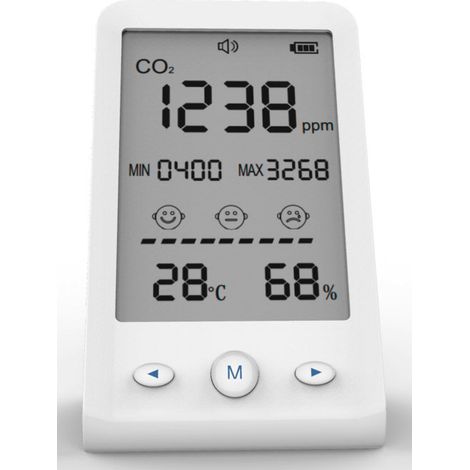 Monitor de calidad del aire Levenhuk Wezzer Air MC10 (1/2)