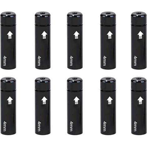 Convient pour les embouts de conduite de frein/embouts de câble en paquet de 10 (noirs) (1/5)