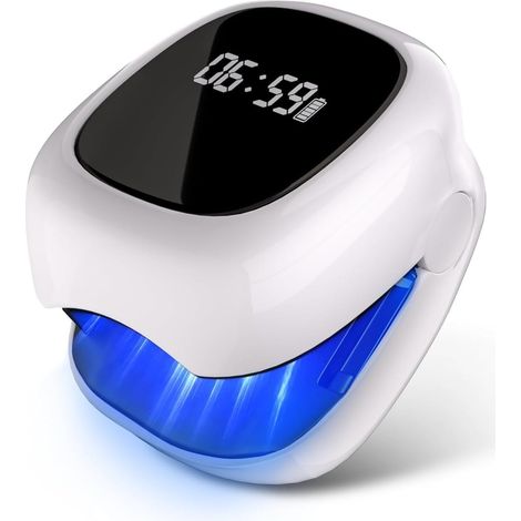 Lasergerät gegen Nagelpilz – Verbesserte Version mit 4 blauen und 2 Infrarot-LEDs – Doppelte Behandlungsdauer – Branchenführende Behandlung – SGS-zertifiziert – Behandlung gegen Nagelpilz