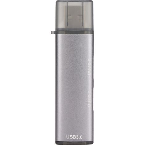 Hub USB 3.0 Mini 3 Ports Gris - Compact Léger pour Clavier, PC Portable, Imprimante (1/5)