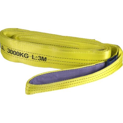 Fascia Di Sollevamento 3000Kg Giallo 3Mt Maurer Plus