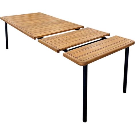 Domo Mea Tavolo Monterosso Allungabile Acacia Oliato 150-200x90x76 cm (1/3)