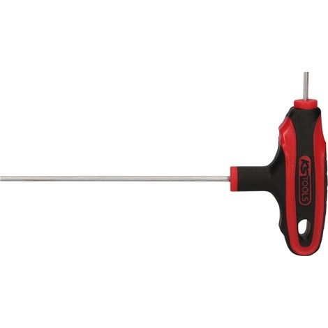 KS Tools ERGOTORQUEplus T-Griff-Innensechskant-Schlüssel, 2,5mm (1/4)