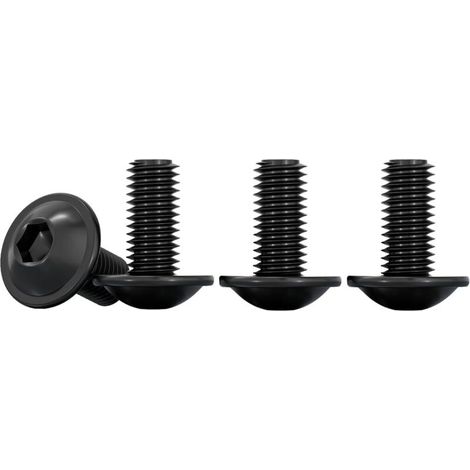 Tornillos de cabeza hueca M5, tornillos metálicos M5x12mm para ingeniería mecánica, 20 unidades. (1/4)