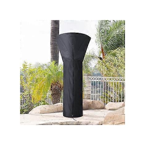 SZTXJ Schutzhülle für Heizstrahler-Sonnenschirm, schwarz, 85 x 48 x 228 cm