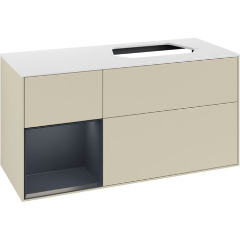 Villeroy & Boch G391HGHJ Armoire sous-lavabo Finion G39 (1/3)