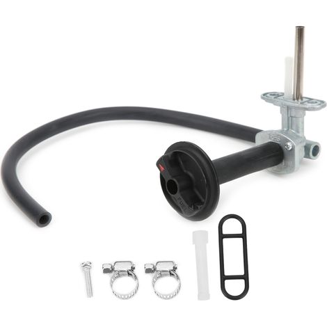 Valve de Carburant Petcock avec Vis de Levier 51023‑1254, 51023-1317, Correspondant à Votre Véhicule, Réduisez la Consommation de Carburant, Empêchez la Fuite du Réservoir de. (1/5)