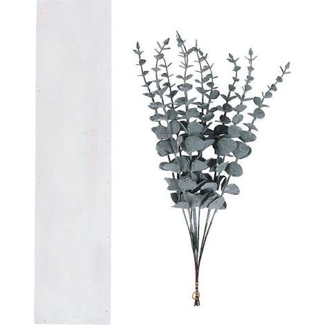 Décorations murales, présentoirs de fleurs artificielles, vases en bois de pin (1/4)