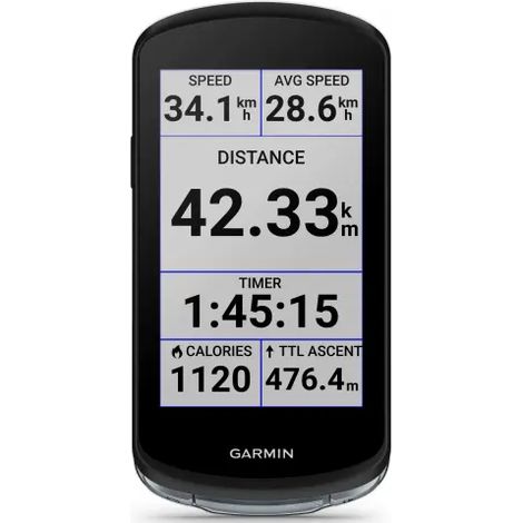 GPS de bicyclette Garmin Edge 1040 – Écran 8,89 cm (3.5") – Résolution 282 x 470 pixels – Autonomie 35h – Mémoire 32 Go