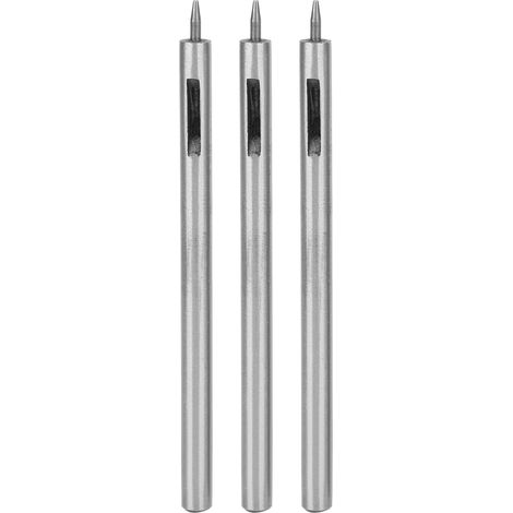 3 Pièces Emporte-pièce Rond en Acier Allié pour Travail du Cuir DIY - Outil de Perçage Creux 0.5mm (1/5)