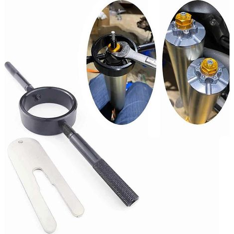 Entretoise d'entretien pour compresseur de ressort de fourche de moto, outil universel pour la réparation de motos sportives, entretoise pour joint d'huile de fourche (1/5)