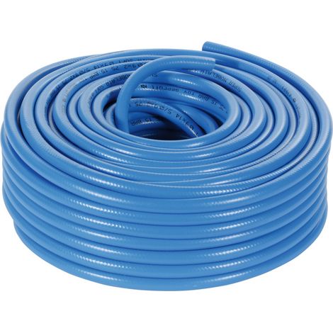 Tricoflex Gewebeschlauch blau, Soft, PVC, Länge 50 m, Schlauch Innen-⌀: 9mm