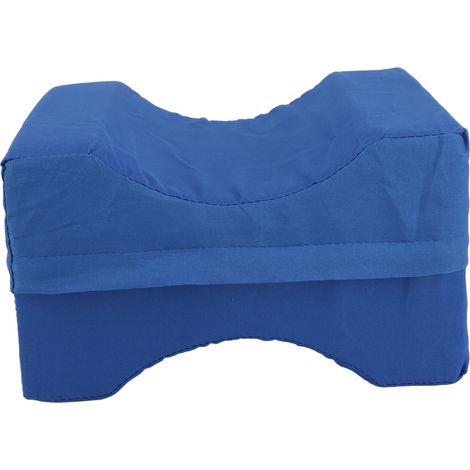 Coussin de genou pour dormeurs latéraux, positionneur de jambe en éponge, coussin triangulaire avec housse amovible pour soulager les douleurs de la hanche et du bas du dos (1/5)