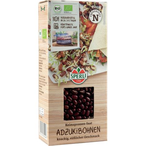Sperli BIO Keimsprossen-Saat Adzukibohne Gemüsesamen (1/3)