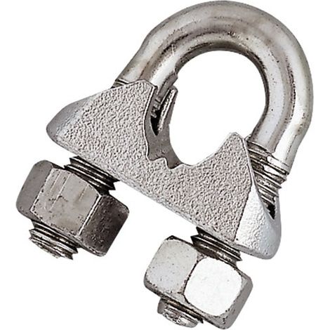 Kabelhalter Bügel aus verzinktem Stahl ø12mm Blister 1 - Chapuis