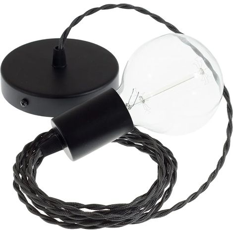 Leuchte creative-cables tm26 105W Textilkabel 2 Meter (1/3)