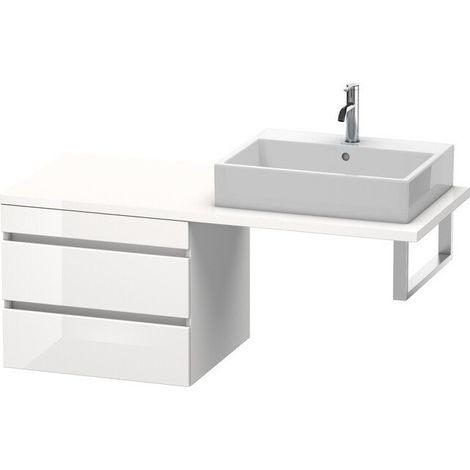 DURASTYLE consolle bassa 512x600x548mm ciliegio / basalto opaco
