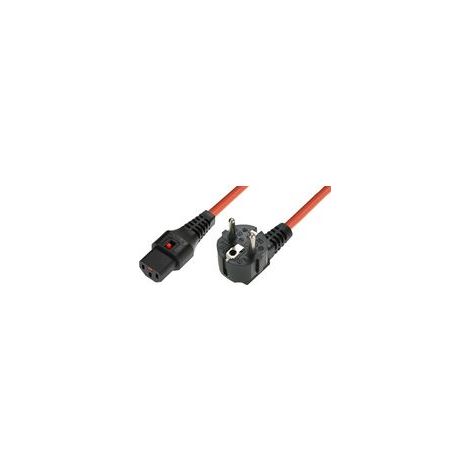 MicroConnect IEC C13 Verriegelung für R/A Schuko (1/3)