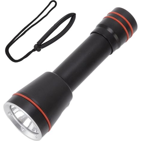 Lampe de poche sous-marine professionnelle 5000LM, éclairage de remplissage pour plongée, torche étanche IPX8 pour la pêche (1/5)