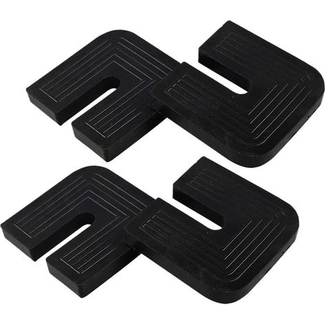 Set of 4 vibration dampers for air conditioners, rubber feet for air conditioners, anti-vibration rubber shock absorbers, noiseless shock absorbers for air conditioners (1/5)