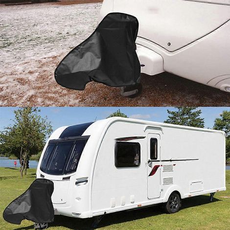 Housse de voiture pour attelage, en PVC, imperméable et résistante à la poussière (1/4)