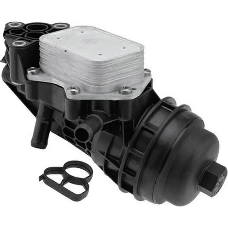 Radiateur d'huile moteur pour voiture noire (1/5)