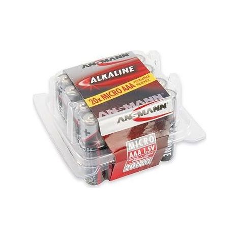 ANSMANN Micro - Batteria 20 x tipo AAA - Alcalina