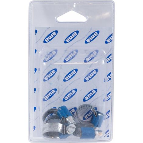 Collier de serrage à vis sans fin 12 mm ABA 16 à 25 mm blister 5 pces (1/2)