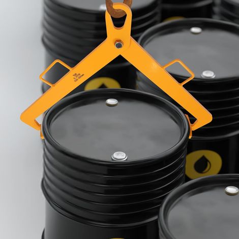 Hebegeräte 600 kg - Hebegeräte für Metallfässer, Edelstahlfässer und Kunststofffässer