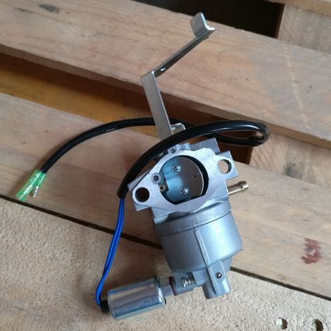 Carburateur with electric motor for engine 185F - compatible with MZ360 EF6600, parts for changing pump for water generator and small engine
