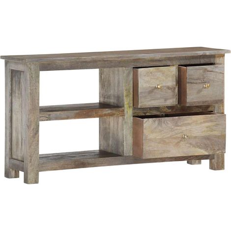 Maison Exclusive - TV-Schrank 100x30x55 cm Massivholz Mango (1/5)