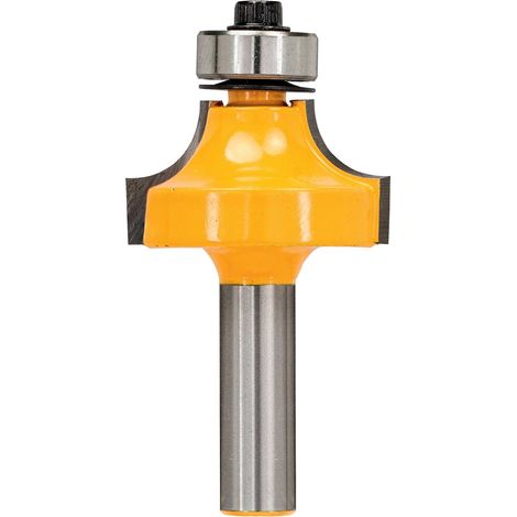 DEWALT DT90015-QZ FRAISE À PROFILER AVEC GUIDE, NOIR/ARGENT, 8 X 31,8 X 9,5 MM
