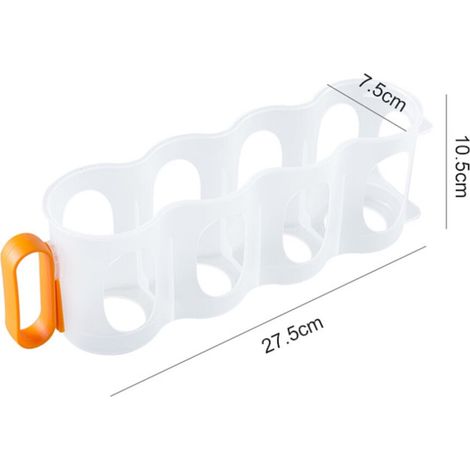 Support à bocaux pour réfrigérateur, lot de 3