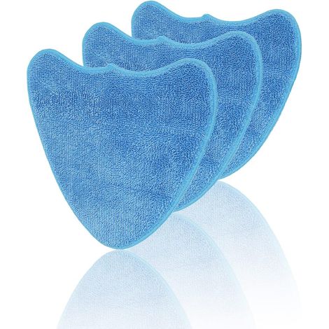 3er-Pack VAX Wischmoppbezüge S86-CCM-3 S86-MC-C S86-SF-B S86-SF-C – 31 x 24 cm, Blau