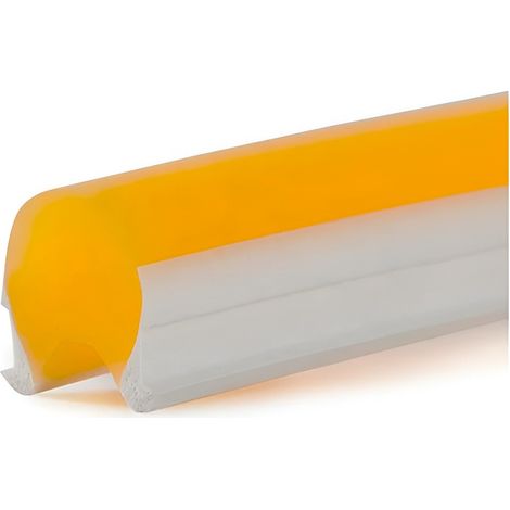 Jandei - Funda de silicona para carteles y rótulos - Neón de 2ª Generación. Color AMARILLO LIMÓN. 8X10mm. 25 metros (1/5)